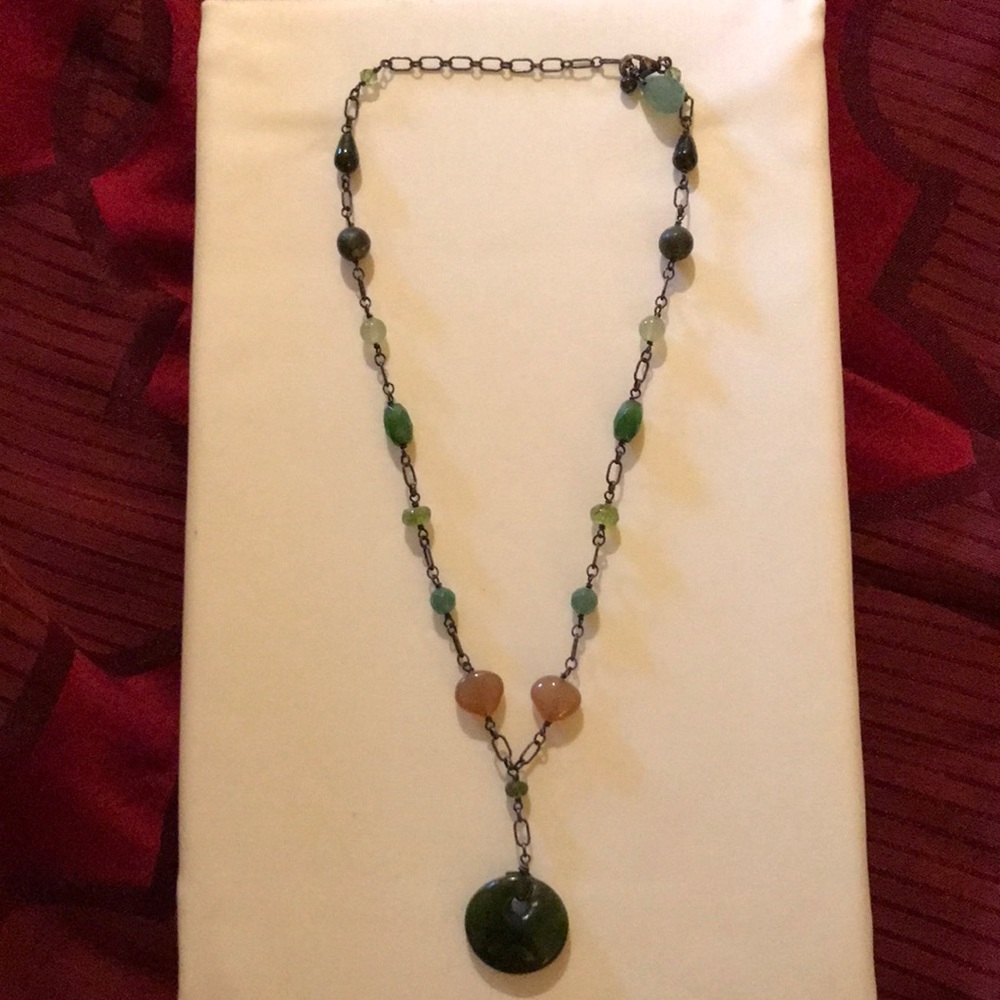 One of Kind - Semi Precious Stone Necklace